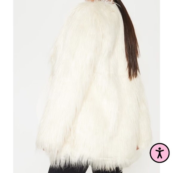 Prettylittlething Shaggy Faux Fur Jacket - Picture 3 of 11